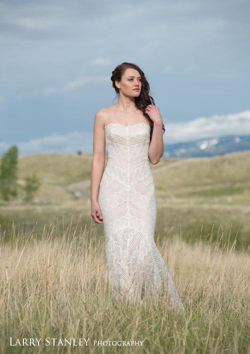 Bride in Paradise Valley, Montana-Larry Stanlly_04