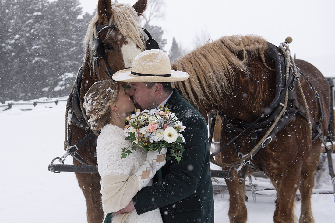 Lone Mountain Ranch wedding - Larry Stanley Photography